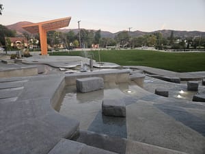 Bountiful Town Square Water Feature