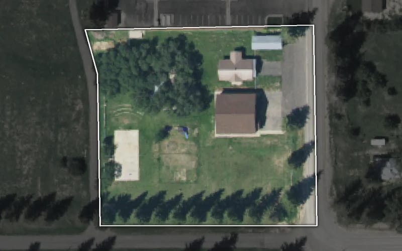 Aerial view of Alton Park