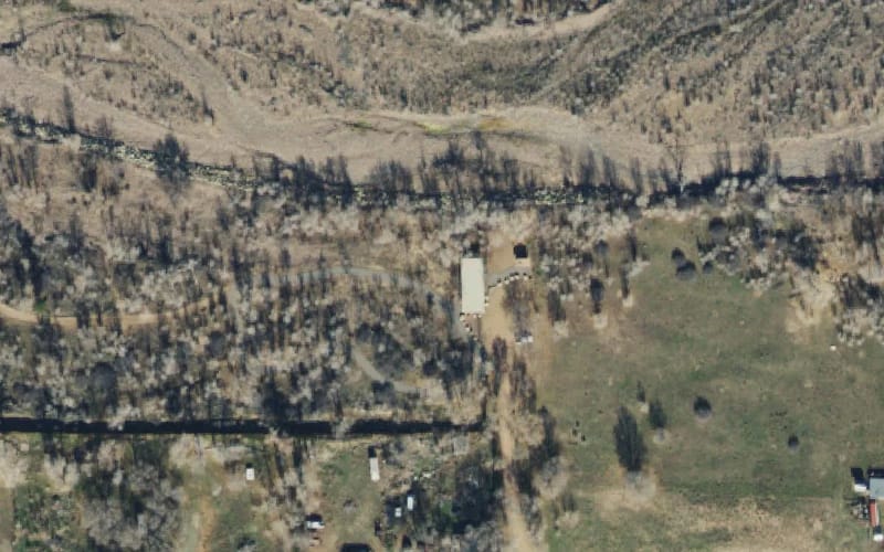 Aerial view of Ashley Nature Park