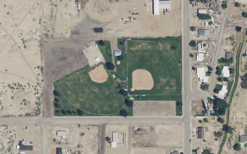 Aerial view of Baseball Park