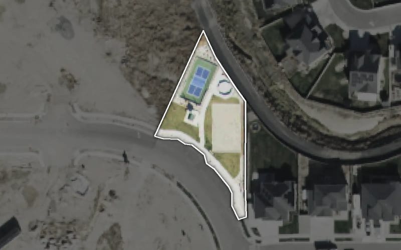 Aerial view of Big Bend Park