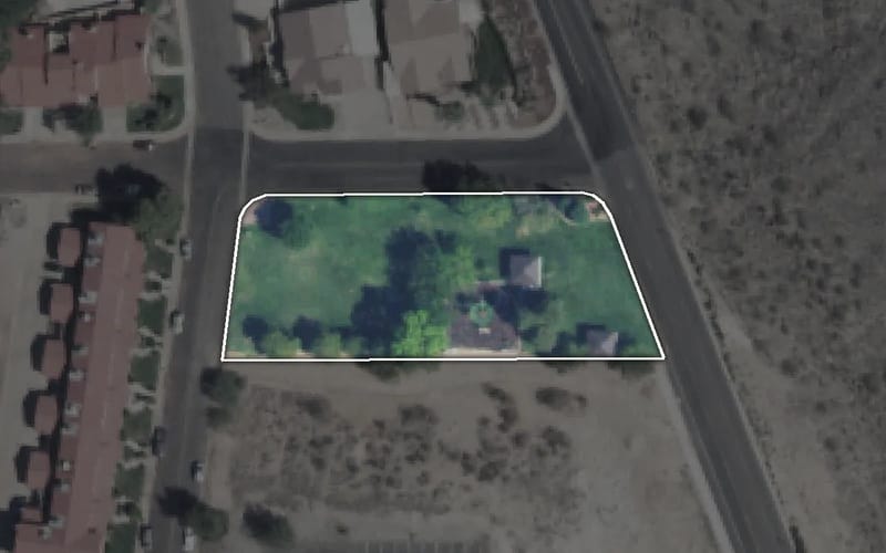 Aerial view of Black Hill View Park