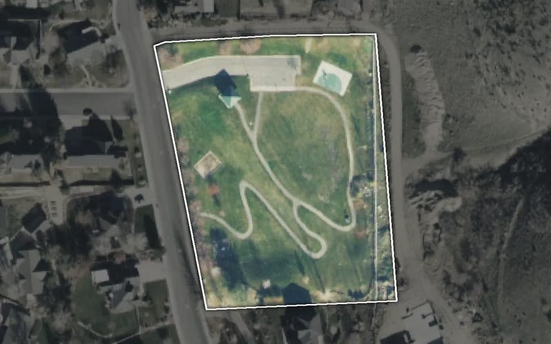 Aerial view of Citizenship Park
