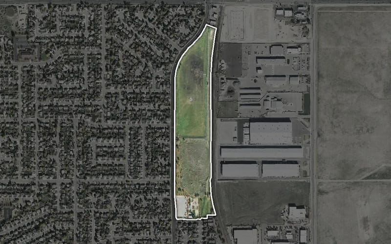 Aerial view of Cougar Park