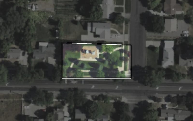 Aerial view of Eliason Park
