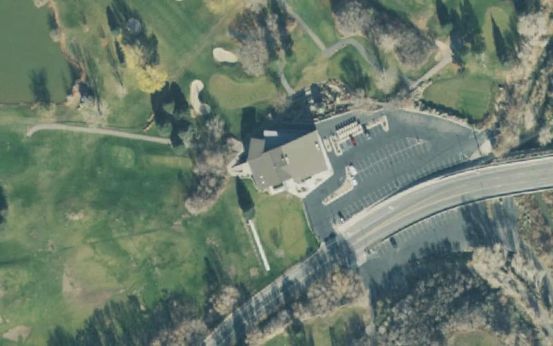 Aerial view of Gateway Parks Spanish Fork