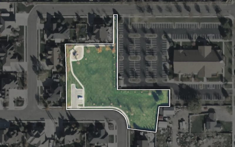 Aerial view of Heritage Farm Park