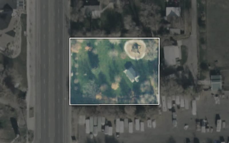 Aerial view of Heritage Park