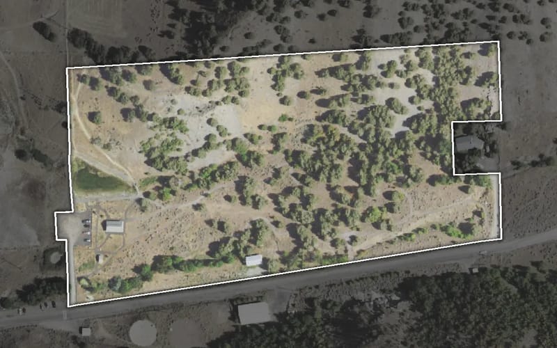 Aerial view of King Nature Park