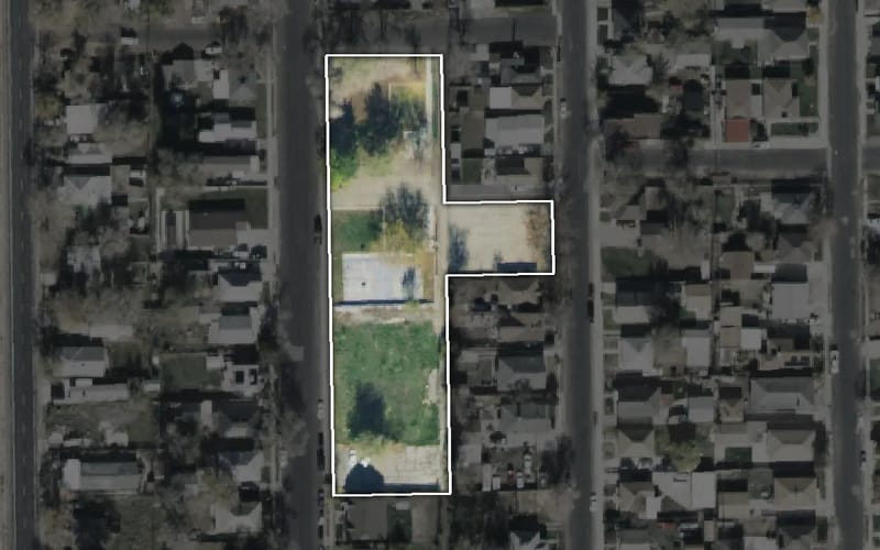 Aerial view of Magna Neighborhood Park