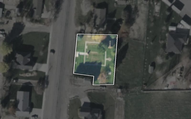 Aerial view of Mt. Nebo Pioneer Park