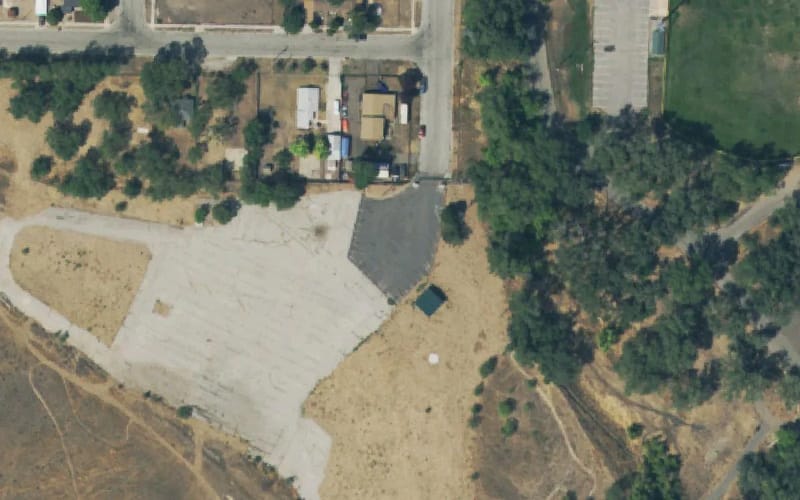Aerial view of Observatory Park