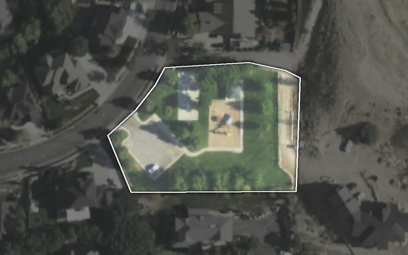 Aerial view of Point of View Park