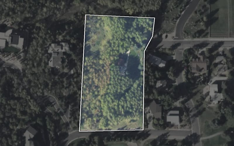 Aerial view of Rotary Park