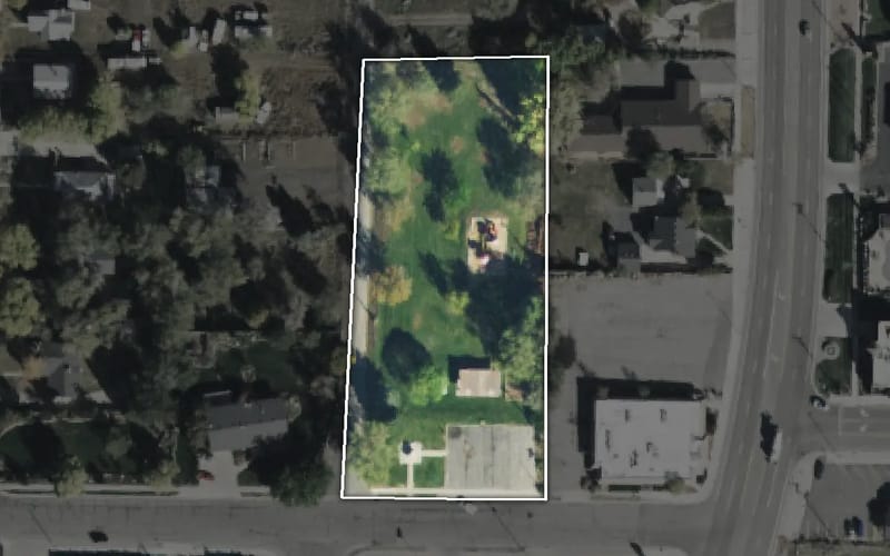 Aerial view of Settlers Memorial Park