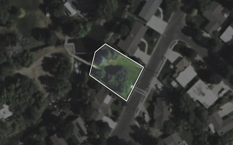 Aerial view of Sumac Park