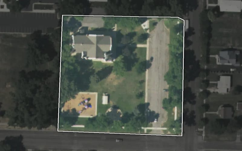 Aerial view of Tabernacle Park
