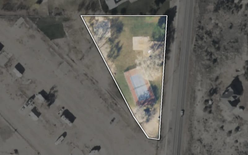 Aerial view of Tennis Park