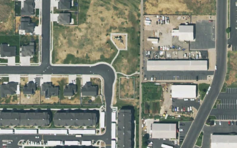Aerial view of Tuscan Meadows Park