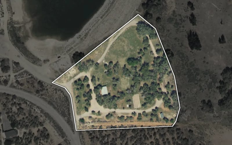 Aerial view of Walter C. Lyman Park