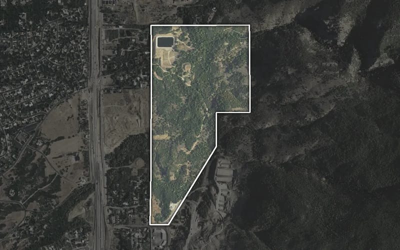 Aerial view of Wilderness Park